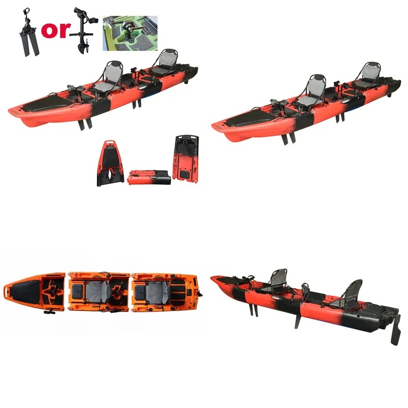 Fishing Kayak Pedal Drive - Sıcak Fırsat 14FT 2 Kişilik Çift