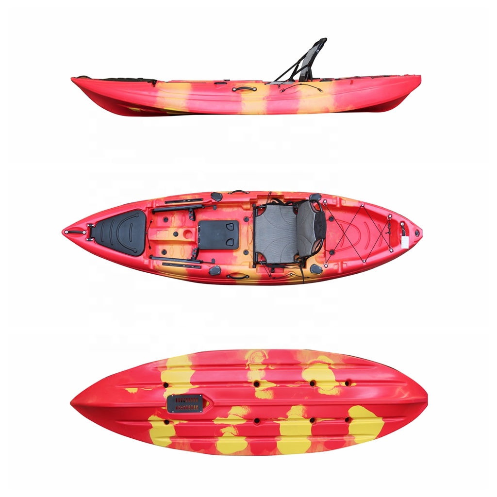 Fishing Kayak Sit On Top - 10ft Tek Kişi Üstte Oturmak Balıkçılık