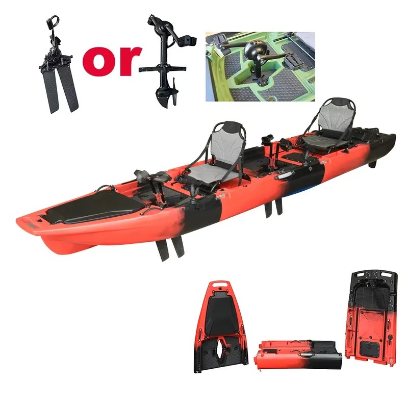Sıcak Fırsat 14FT 2 Kişilik Çi - Fishing Kayak Pedal Drive incelemesi ve fiyatı